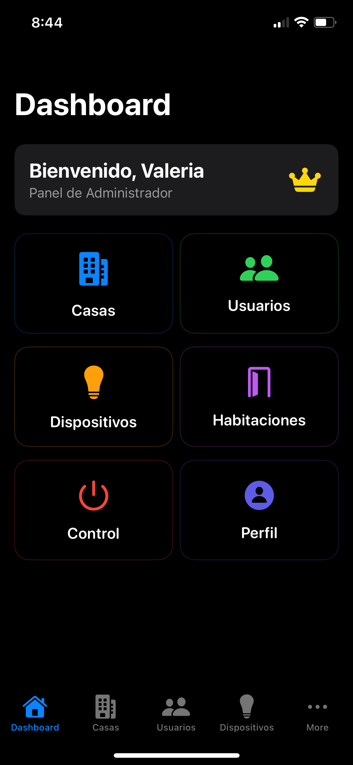 Captura 2 - Ecosistema Domótico
